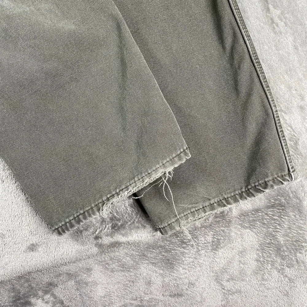 Dickies Pants Mens‎ Size 38x32 (fit 37x30) Green Canvas Carpenter Skater Grunge